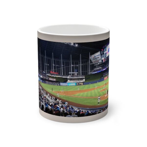 Miami Marlins loanDepot park Color-Changing Mug, 11oz