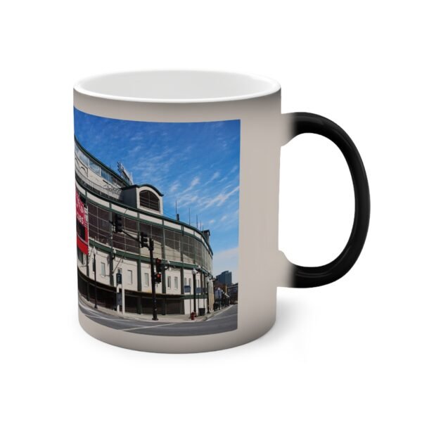 Chicago Cubs Wrigley Field Color-Changing Mug, 11oz - Image 3