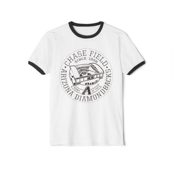 Arizona Diamondbacks Chase Field Unisex Cotton Ringer T-Shirt - Image 9
