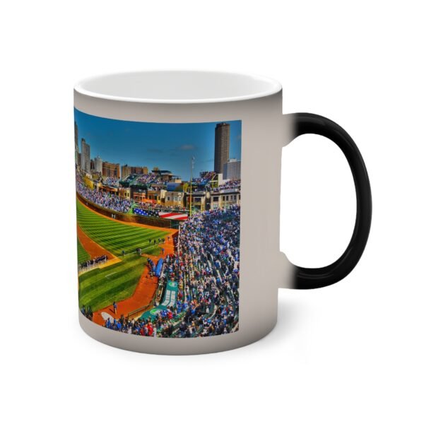 Chicago Cubs Wrigley Field Color-Changing Mug, 11oz - Image 3