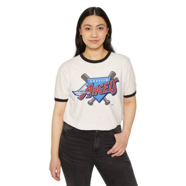 Anaheim Angels Unisex Cotton Ringer T-Shirt - Image 7