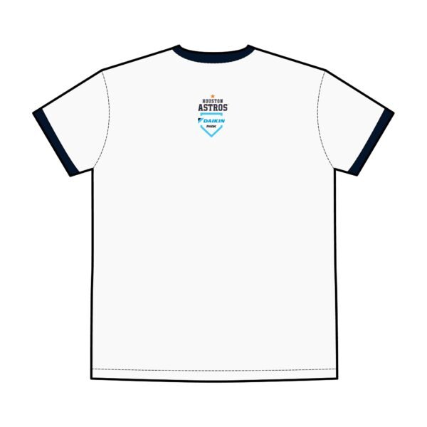 Houston Astros Daikin Park Men's Staple Ringer Tee - Image 6