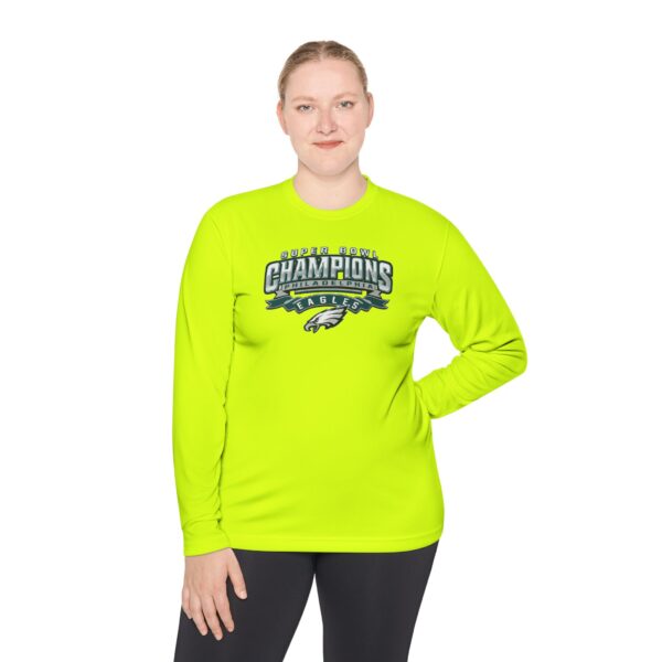 Philadelphia Eagles Super Bowl LIX Champions Unisex Lightweight Long Sleeve Tee - Image 16