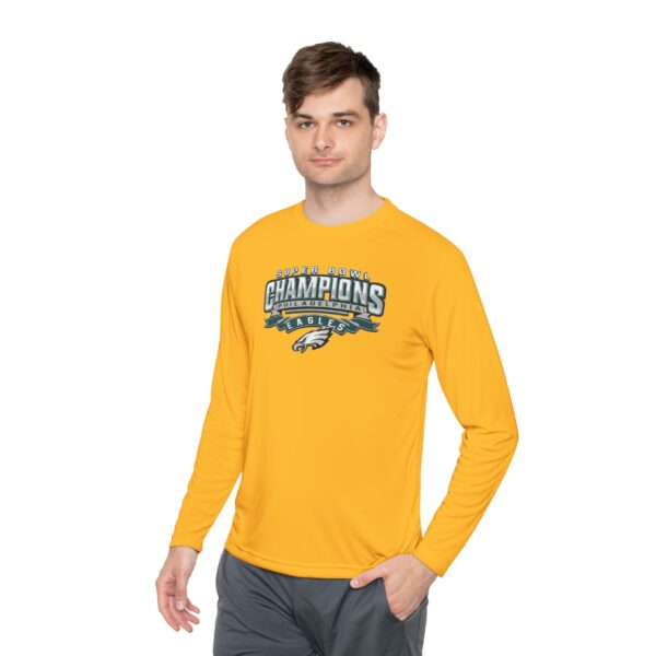 Philadelphia Eagles Super Bowl LIX Champions Unisex Lightweight Long Sleeve Tee - Image 31