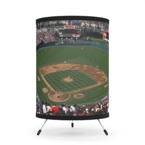 Baltimore Orioles Memorial Stadium Tripod Lamp with High-Res Printed Shade, USCA plug