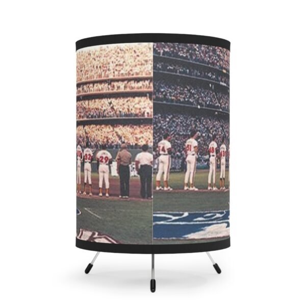 San Diego Padres Jack Murphy Stadium Tripod Lamp with High-Res Printed Shade, USCA plug - Image 3