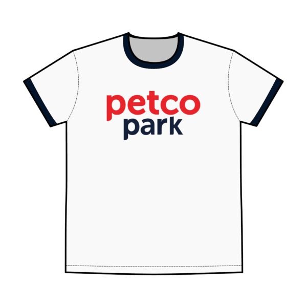 San Diego Padres Petco Park Men's Staple Ringer Tee - Image 5