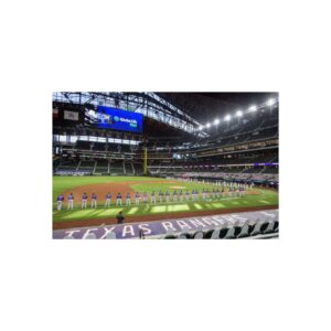 Texas Rangers Globe Life Field Fine Art Posters