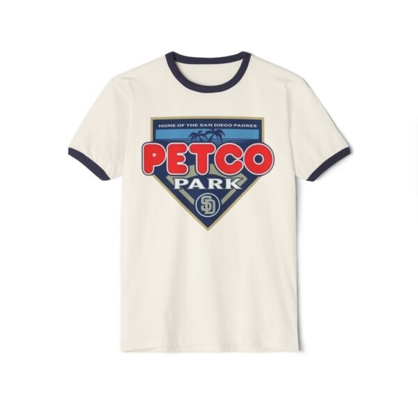 San Diego Padres Petco Park Unisex Cotton Ringer T-Shirt