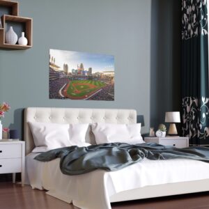 Cleveland Guardians Progressive Field Indoor and Outdoor Silk Posters