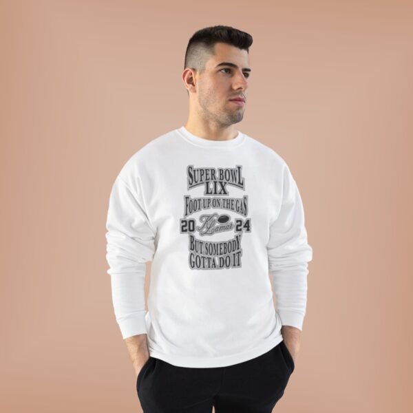 Kendrick Lamar 2025 Super Bowl LIX Halftime Show Unisex EcoSmart® Crewneck Sweatshirt - Image 4