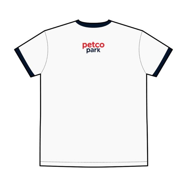 San Diego Padres Petco Park Men's Staple Ringer Tee - Image 6