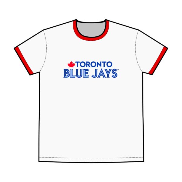 Toronto Blue Jays Men's Staple Ringer Tee - Image 3