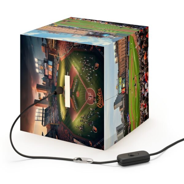 Baltimore Orioles Oriole Park at Camden Yards Light Cube Lamp - Image 3