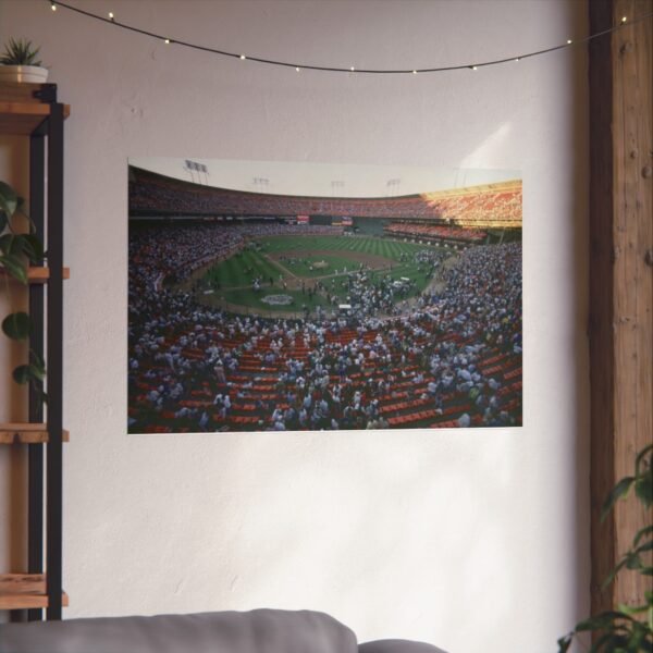 San Francisco Giants Earthquake at Candlestick Park Fine Art Posters - Image 3