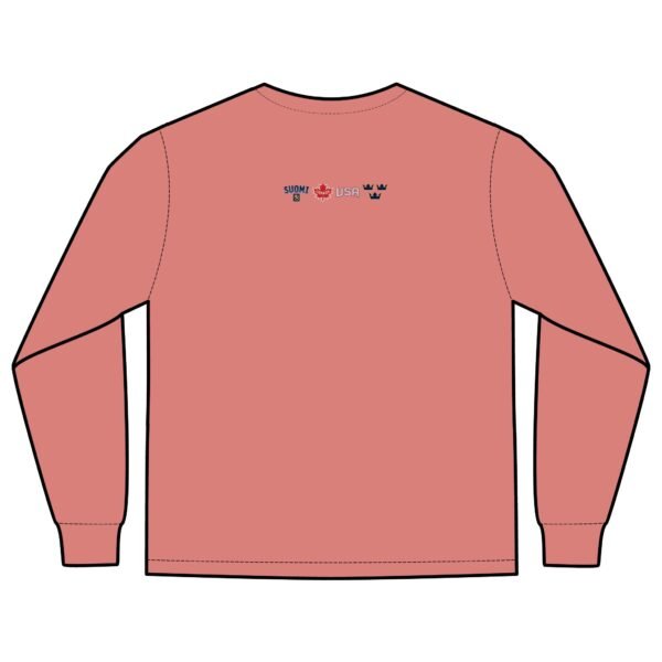 2025 4 Nations Face-Off Unisex Long Sleeve Pocket T-Shirt - Image 8