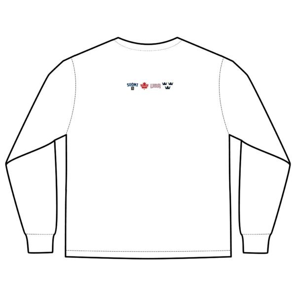 2025 4 Nations Face-Off Unisex Long Sleeve Pocket T-Shirt - Image 2