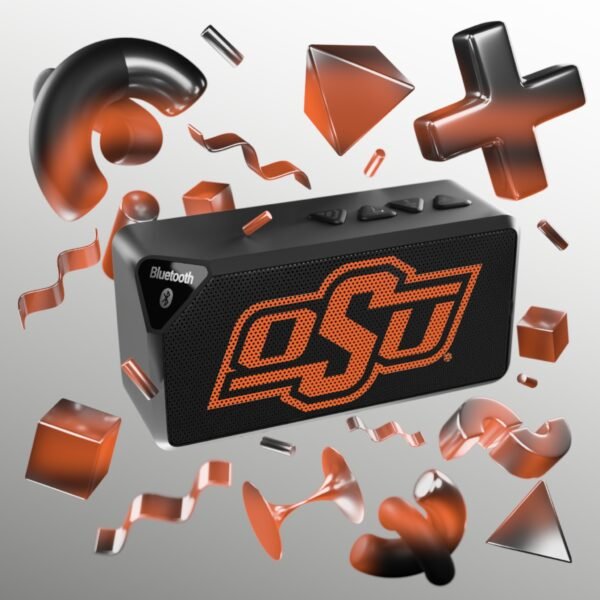 Oklahoma State Cowboys Jabba Bluetooth Speaker - Image 4