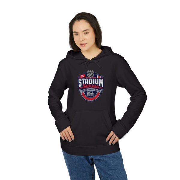 Detroit Red Wings vs Columbus Blue Jackets 2025 Stadium Series Adidas Unisex Fleece Hoodie - Image 15