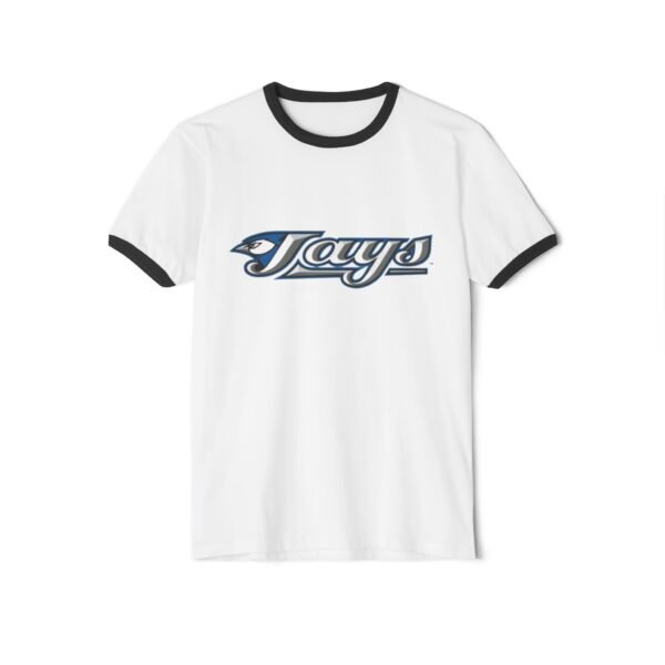 Toronto Blue Jays Unisex Cotton Ringer T-Shirt - Image 5
