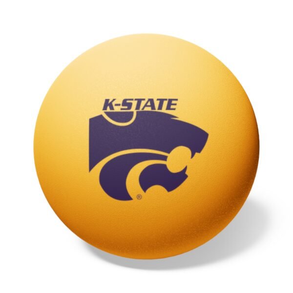 Kansas State Wildcats Ping Pong Balls, 6 pcs - Image 3