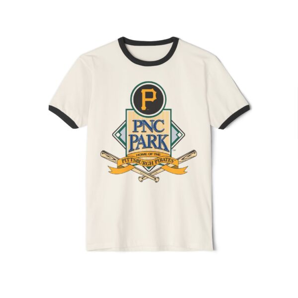 Pittsburgh Pirates PNC Park Unisex Cotton Ringer T-Shirt - Image 9