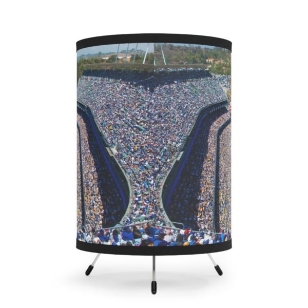 Los Angeles Dodgers Stadium Tripod Lamp with High-Res Printed Shade, USCA plug - Image 3