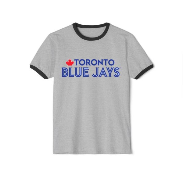 Toronto Blue Jays Unisex Cotton Ringer T-Shirt - Image 9