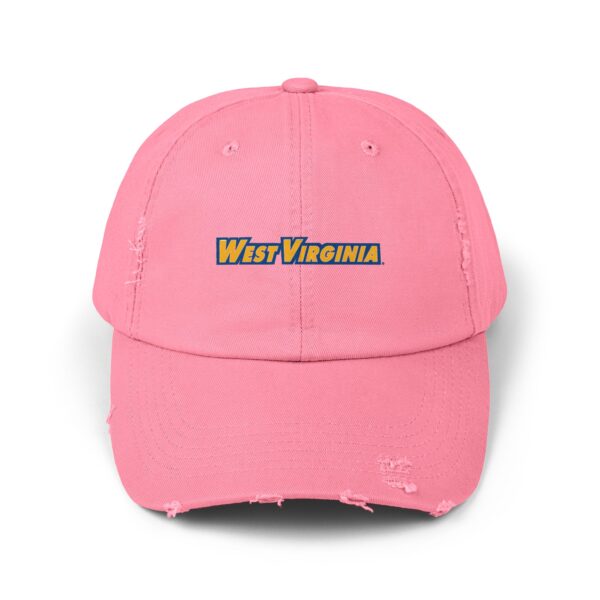 West Virginia Mountaineers Unisex Distressed Cap - Image 17