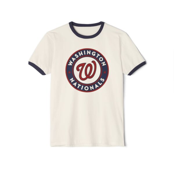 Washington Nationals Unisex Cotton Ringer T-Shirt - Image 5