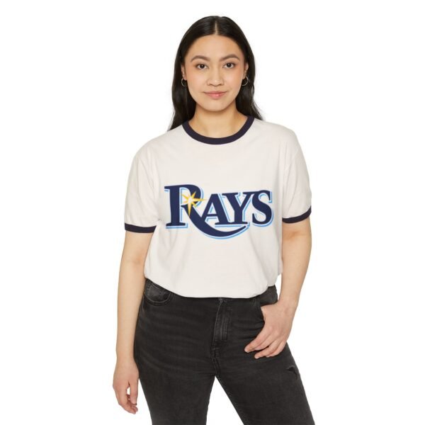 Tampa Bay Rays Unisex Cotton Ringer T-Shirt - Image 15