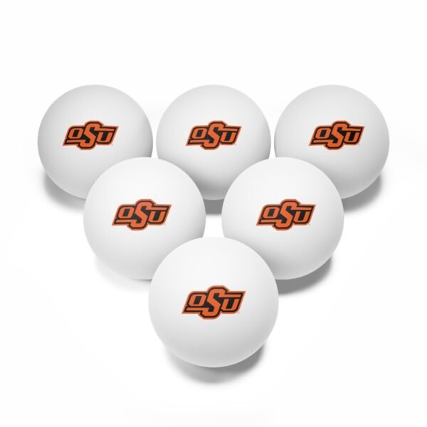 Oklahoma State Cowboys Ping Pong Balls, 6 pcs - Image 6