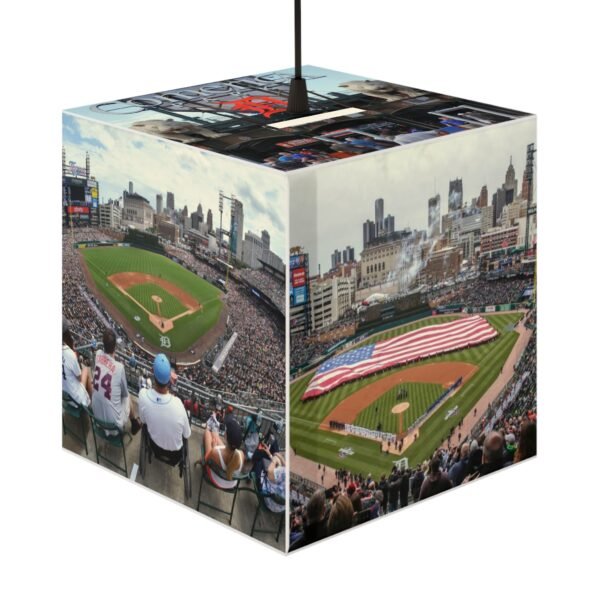 Detroit Tigers Comerica Park Light Cube Lamp