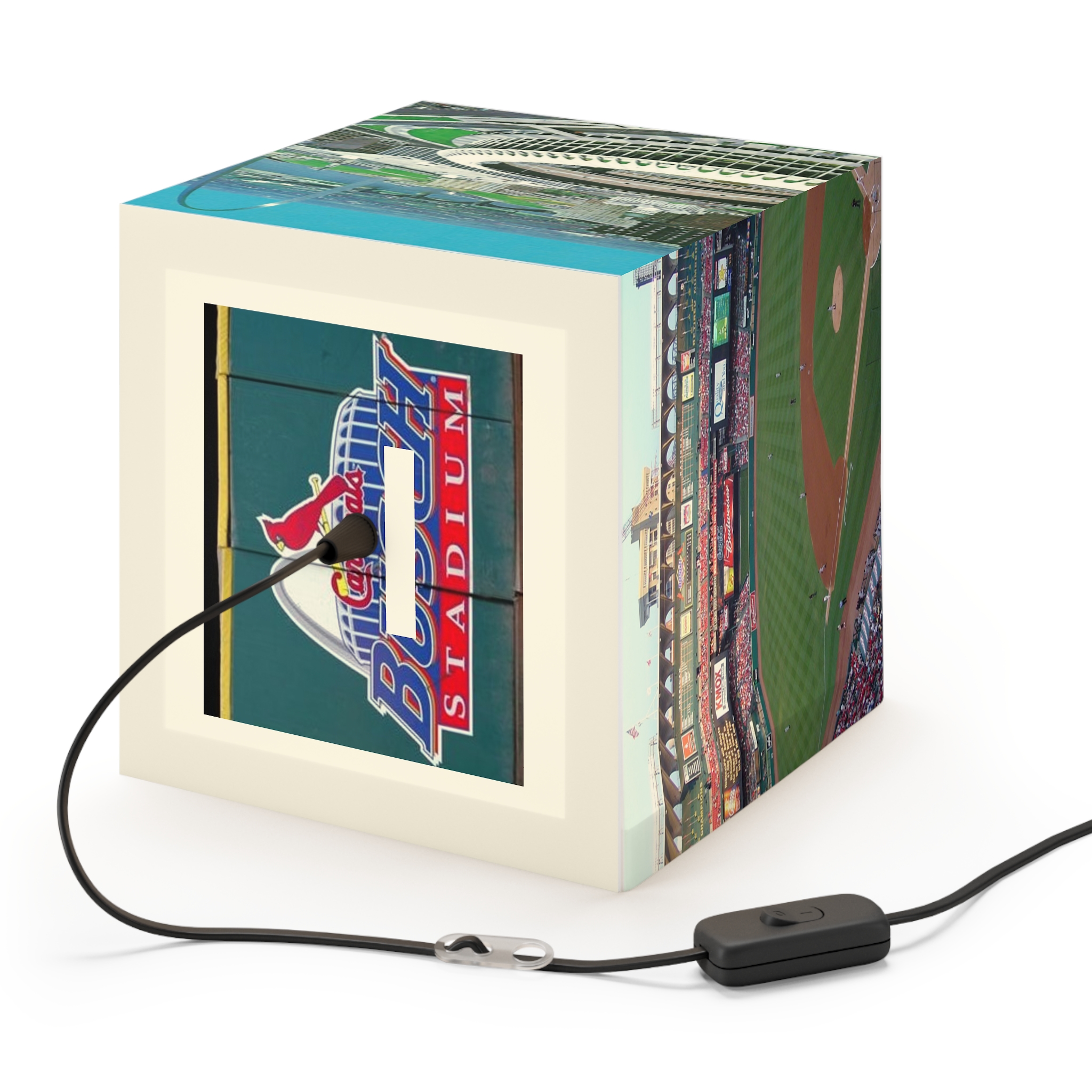 St. Louis Cardinals Busch Stadium Light Cube Lamp - Image 3