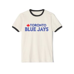 Toronto Blue Jays Unisex Cotton Ringer T-Shirt