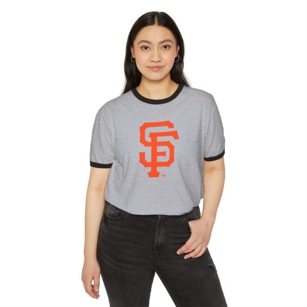 San Francisco Giants Unisex Cotton Ringer T-Shirt - Image 15