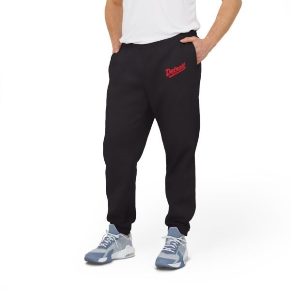 Detroit Red Wings vs Columbus Blue Jackets 2025 Stadium Series Adidas Unisex Fleece Joggers - Image 4