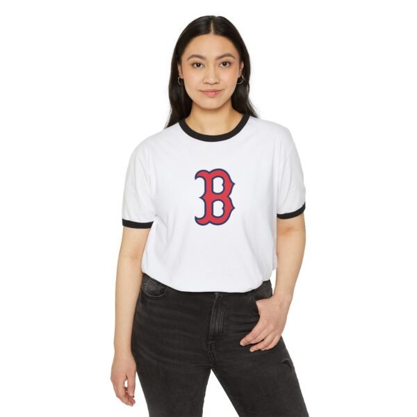 Boston Red Sox Unisex Cotton Ringer T-Shirt - Image 11