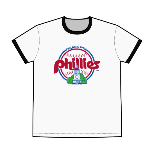 Philadelphia Phillies Men's Staple Ringer Tee - Image 3
