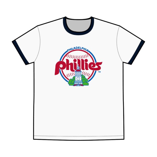 Philadelphia Phillies Men's Staple Ringer Tee - Image 5