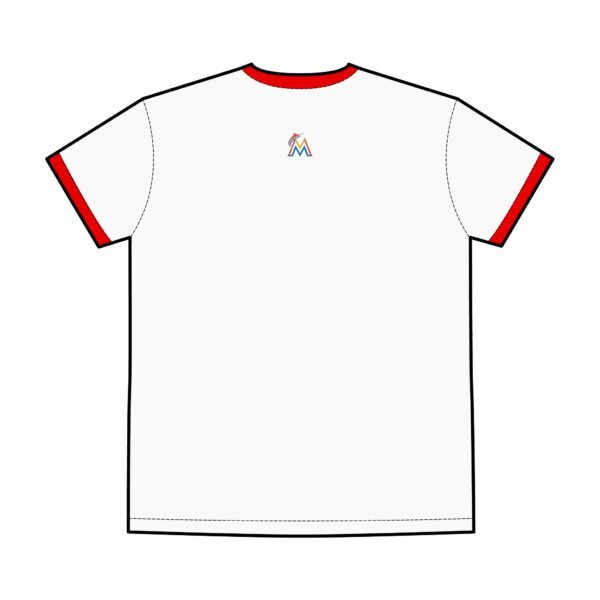 Miami Marlins Park Men's Staple Ringer Tee - Image 4