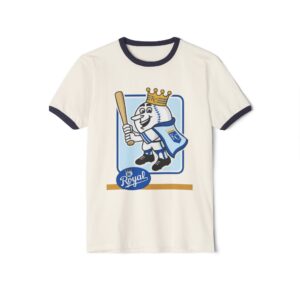 Kansas City Royals Mr. Royal Unisex Cotton Ringer T-Shirt