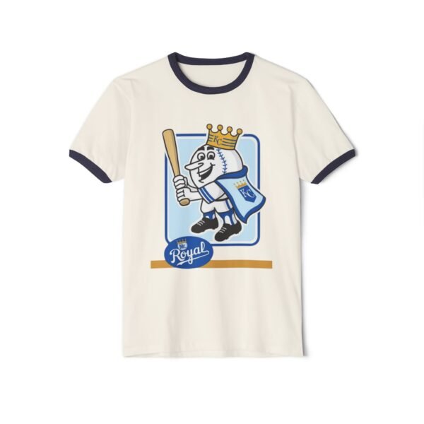 Kansas City Royals Mr. Royal Unisex Cotton Ringer T-Shirt