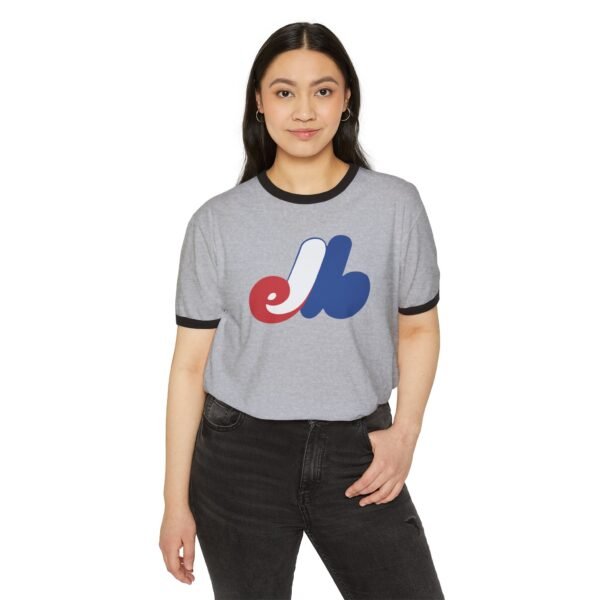 Montreal Expos Unisex Cotton Ringer T-Shirt - Image 15