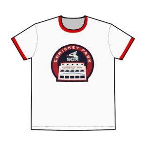 Chicago White Sox Comiskey Park Men's Staple Ringer Tee