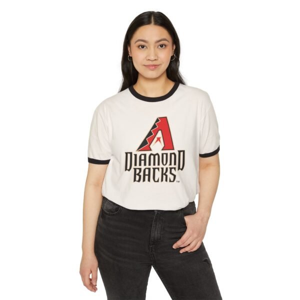 Arizona Diamondbacks Unisex Cotton Ringer T-Shirt - Image 7