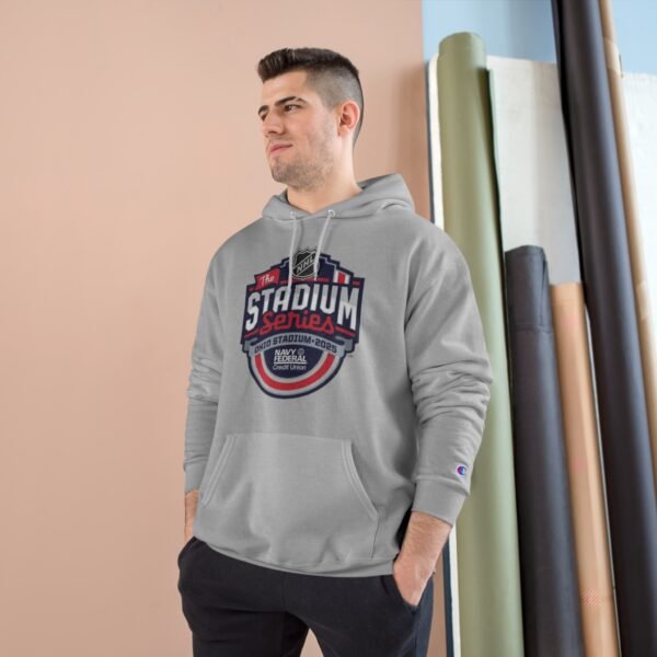Detroit Red Wings vs Columbus Blue Jackets 2025 Stadium Series Champion Hoodie - Image 11