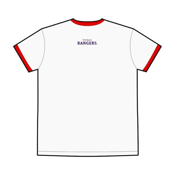 Texas Rangers Men's Staple Ringer Tee - Image 4
