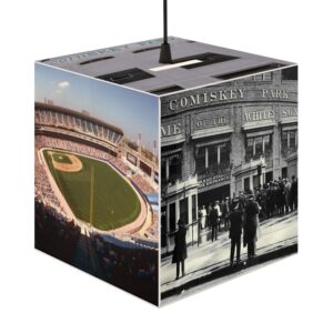 Chicago White Sox Comiskey Park Field Light Cube Lamp