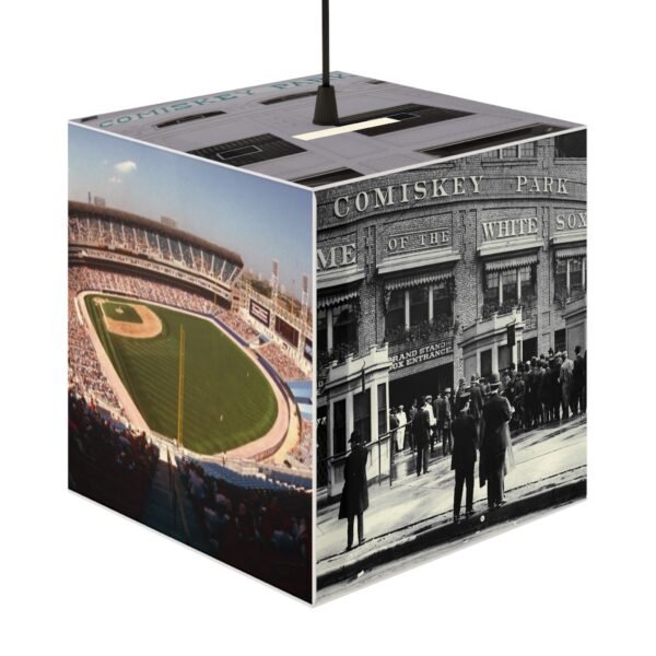 Chicago White Sox Comiskey Park Field Light Cube Lamp